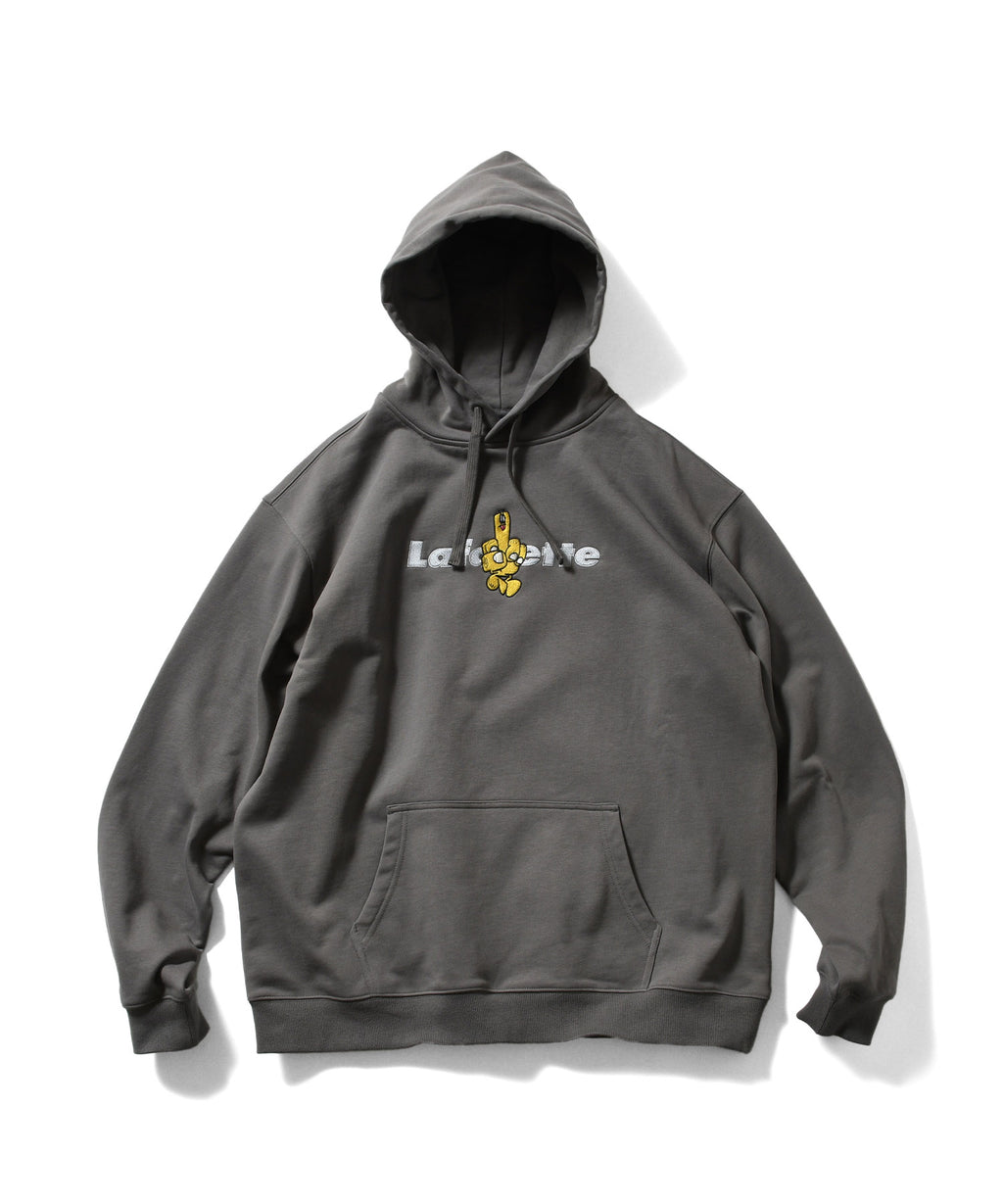 LFYT - LFYT × REMIO Lafayette LOGO HOODIE CHARCOAL LE260501