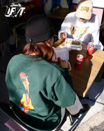 LFYT x Doodlejor Letter It Go" Crewneck"