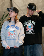 LFYT × THREE TIDES TATTOO - HORIMATSU CREW SWEAT LE260701
