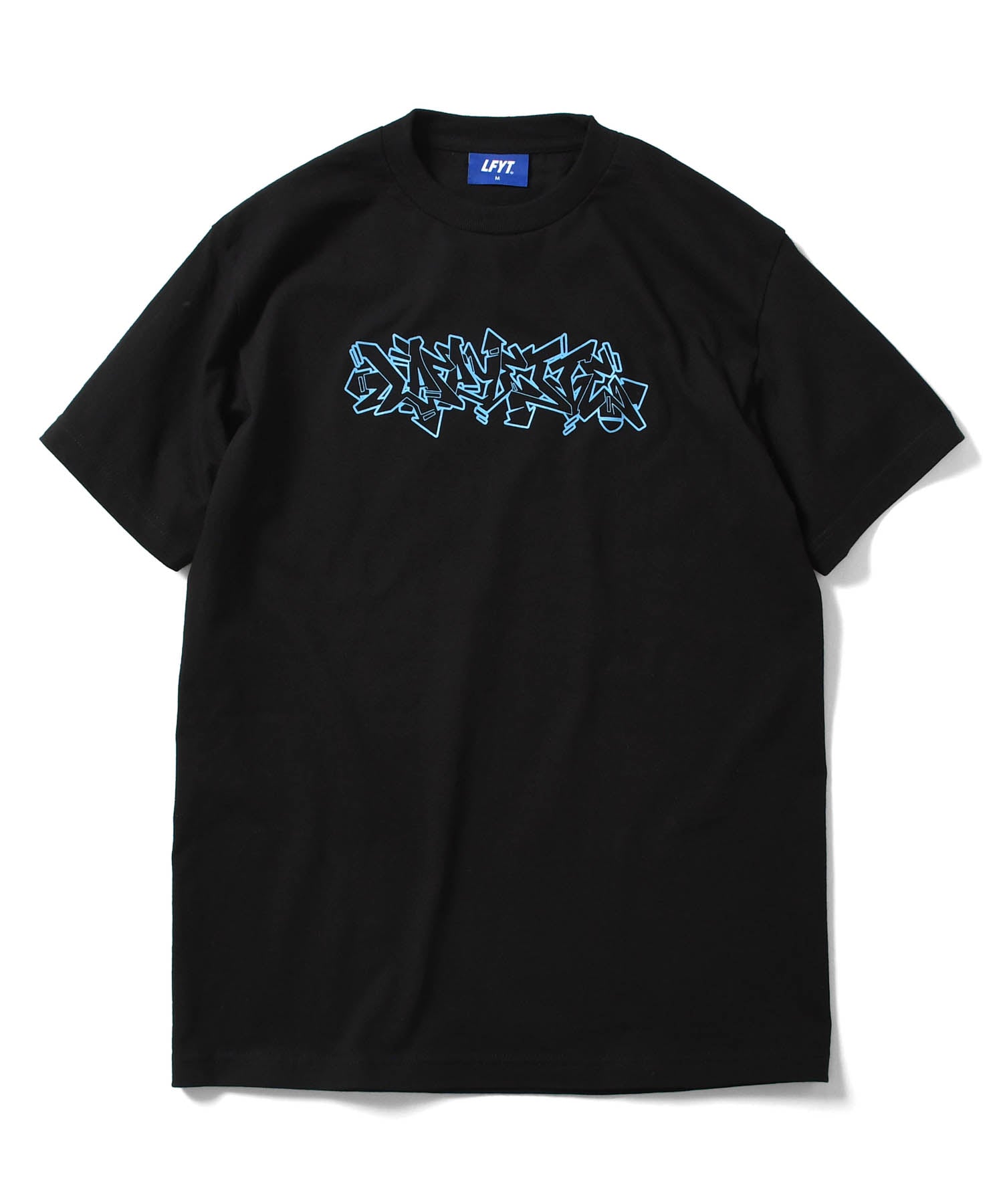 LFYT×STASH OUTLINE PIECE TEE LA210121 BLACK