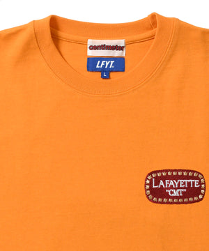 LFYT × CENTIMETER OPEN-CONTAINER TEE LE220116 ORANGE