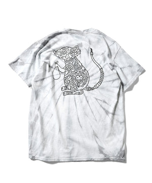LFYT × FRITILLDEA …AND KINDNESS TO ALL TIE DYED TEE LS220116 SILVER