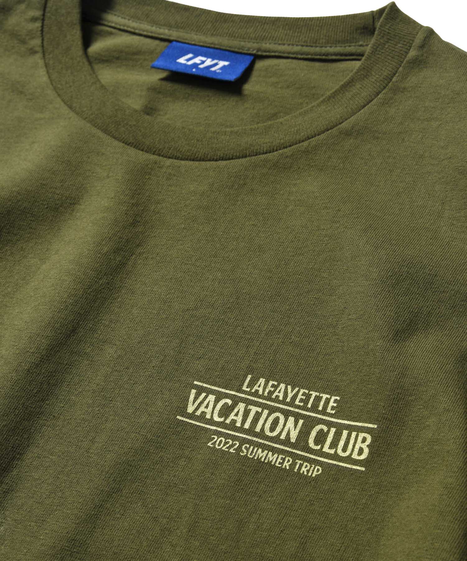 VACATION CLUB JAM TOUR TEE LS220123 OLIVE