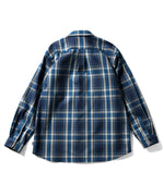 LFYT CLASSIC HEAVY WEIGHT FLANNEL SHIRT LA220202 BLUE