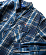 LFYT CLASSIC HEAVY WEIGHT FLANNEL SHIRT LA220202 BLUE