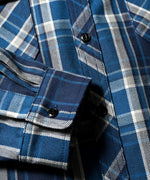 LFYT CLASSIC HEAVY WEIGHT FLANNEL SHIRT LA220202 BLUE