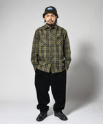 LFYT CLASSIC HEAVY WEIGHT FLANNEL SHIRT LA220202 YELLOW