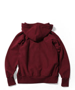 LFYT MONOGRAM LF LOGO US COTTON FULL ZIP HOODIE LA220509 BURGUNDY