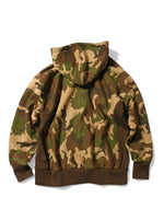 LFYT MONOGRAM LF LOGO US COTTON FULL ZIP HOODIE LA220509 CAMOUFLAGE