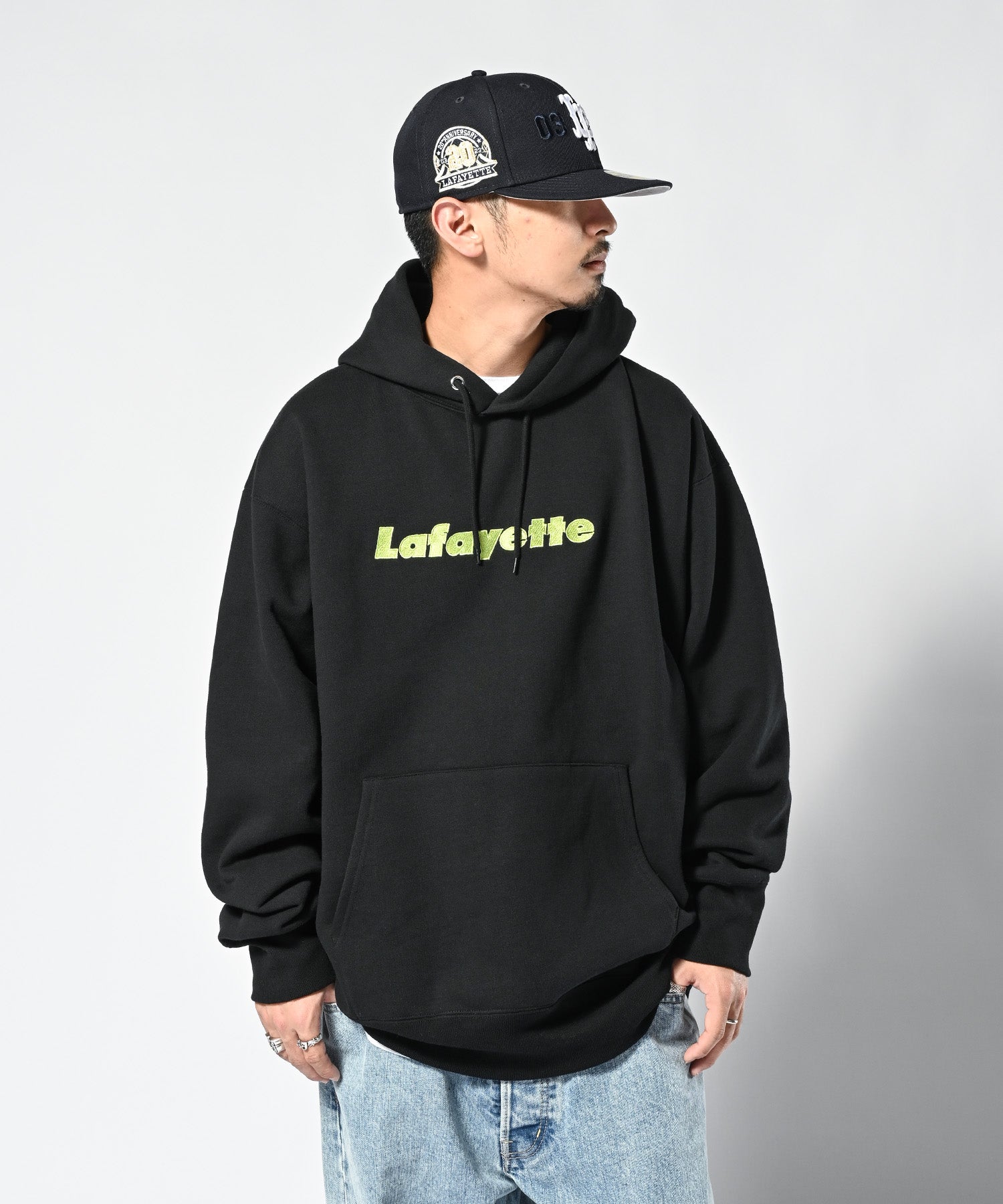LFYT for Side-A (秋田) Lafayette CORE LOGO 重量級連帽衫 LE230504