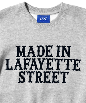 [兒童] LFYT 拉法葉製造兒童街頭圓領毛衣 LE230711