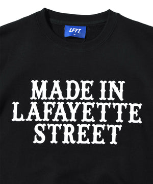【KIDS】LFYT MADE IN LAFAYETTE KIDS STREET CREWNECK SWEAT LE230711
