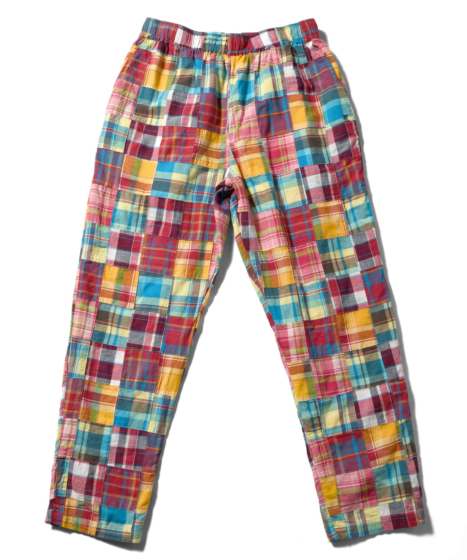 PATCHWORK CHEF PANTS LS221202 RED