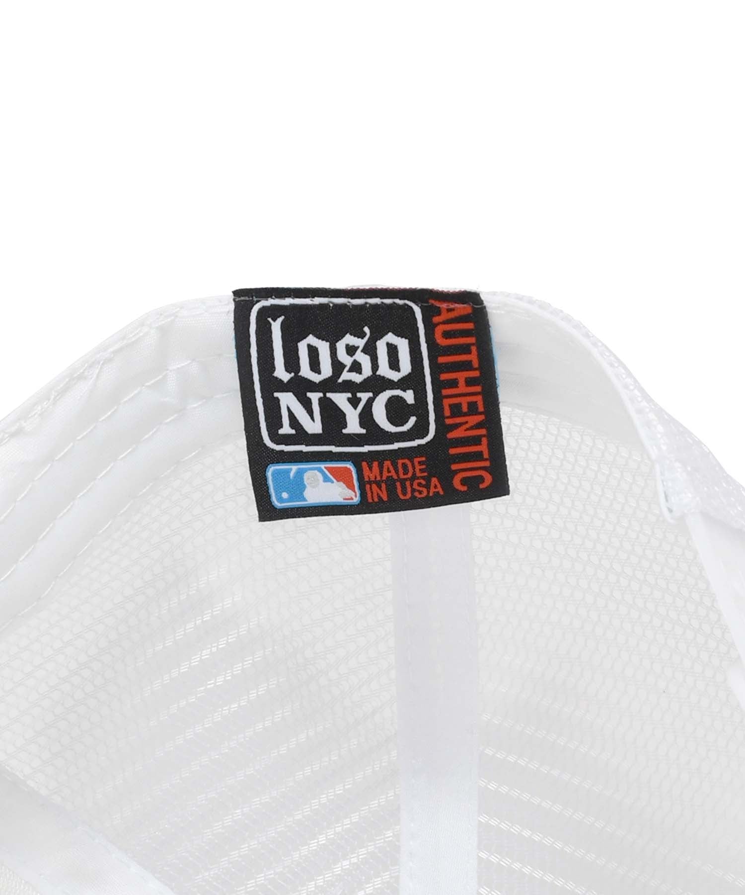 LFYT × LOSO MESH TRUCKER CAP LE221406 WHITE