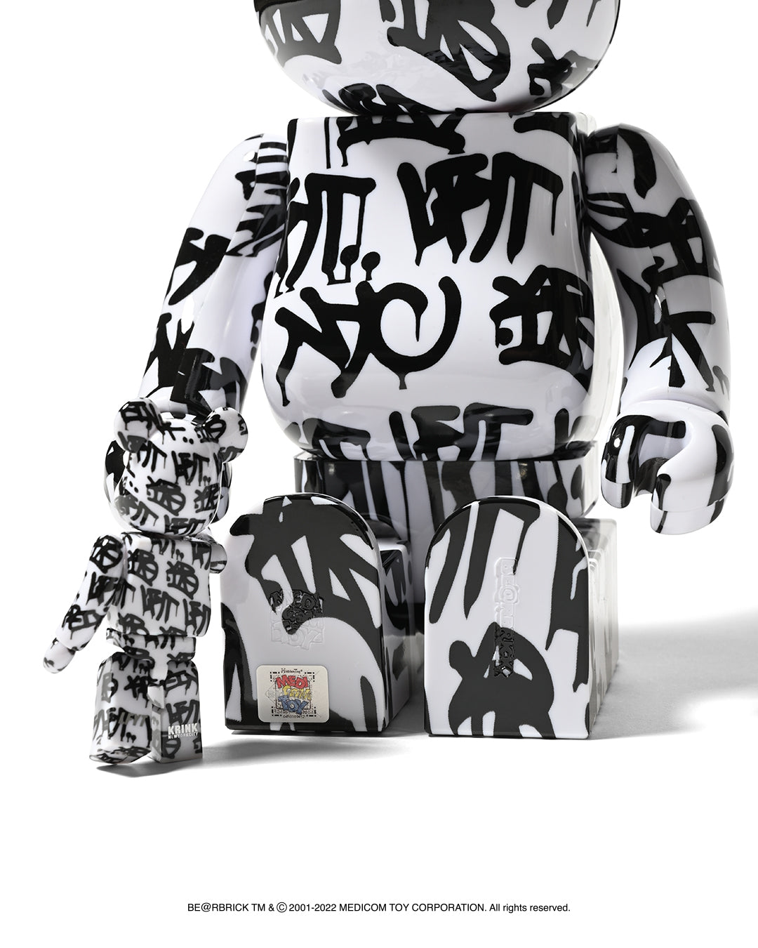 LFYT × KRINK BE@RBRICK 100%＆400% LE222302 WHITE