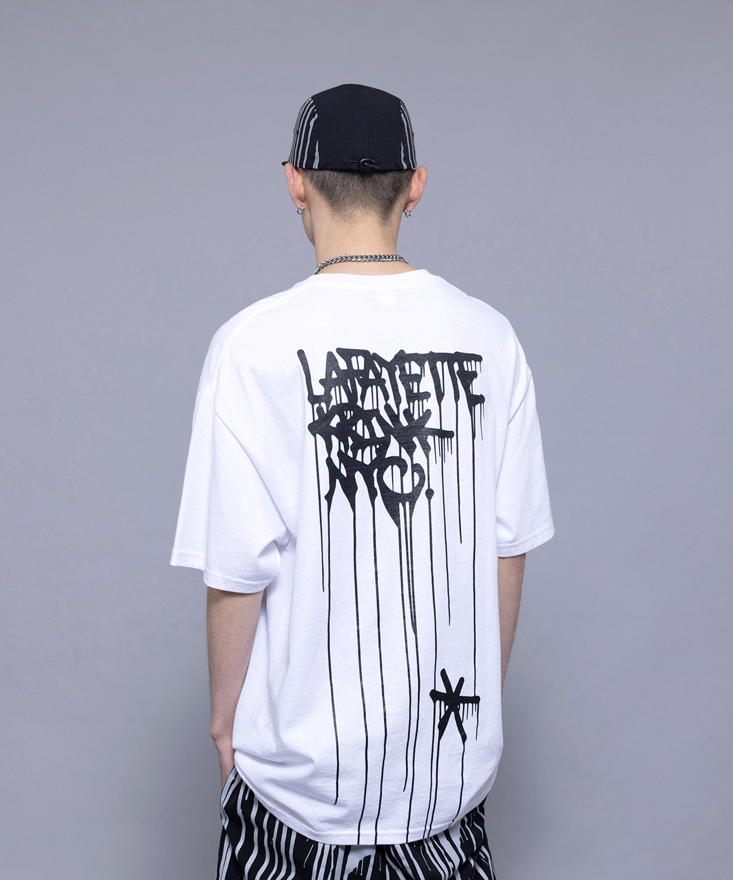 LFYT × KRINK TAGGING TEE LS220124 WHITE