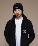 LFYT MONOGRAM LF LOGO US COTTON FULL ZIP HOODIE LA220509 BLACK