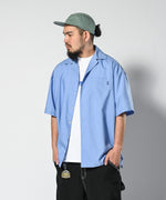 LFYT OPEN COLLAR S/S BIG SHIRT LS230204