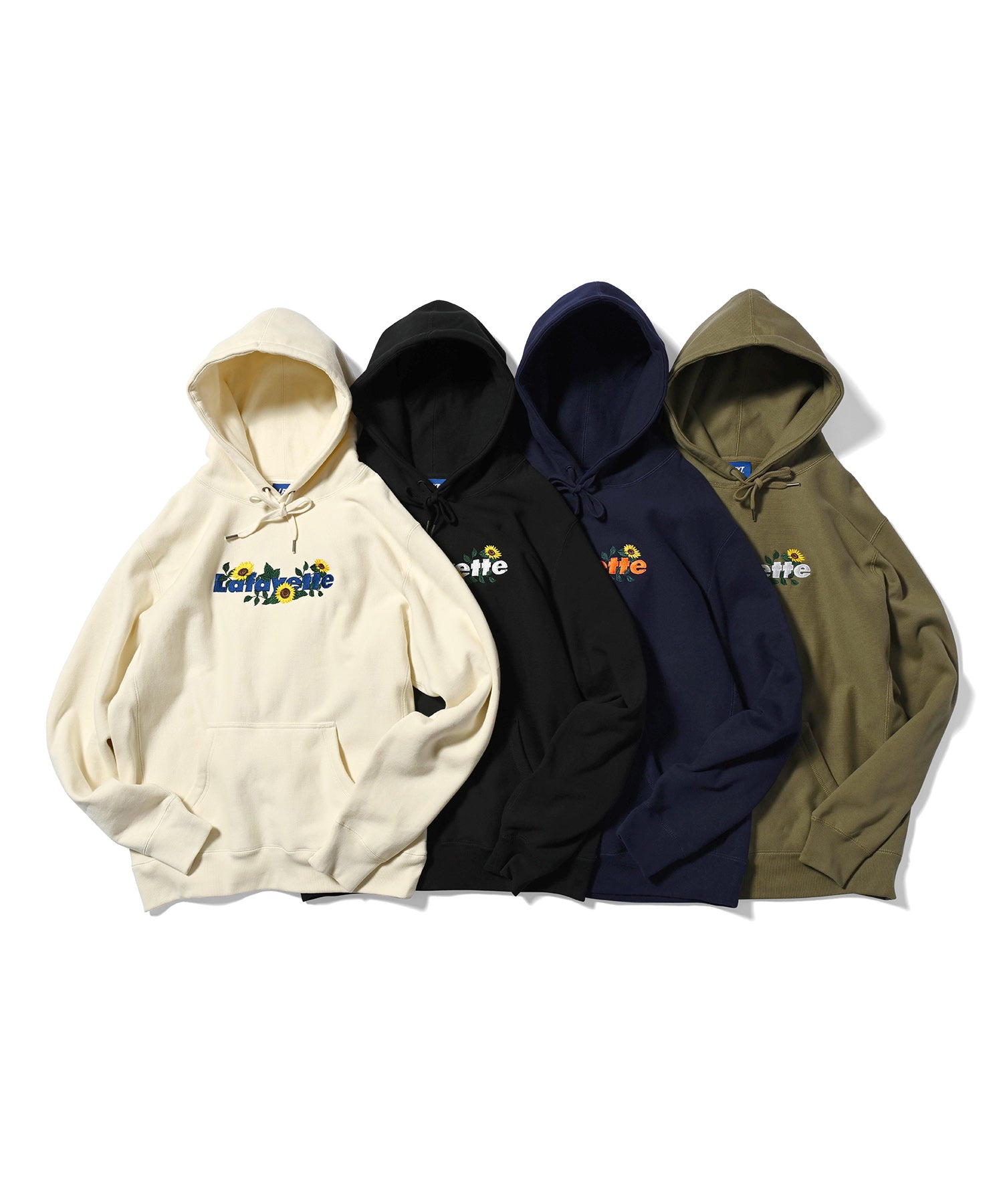 LFYT Lafayette Sunflower Logo Hoodie OLIVE LE22