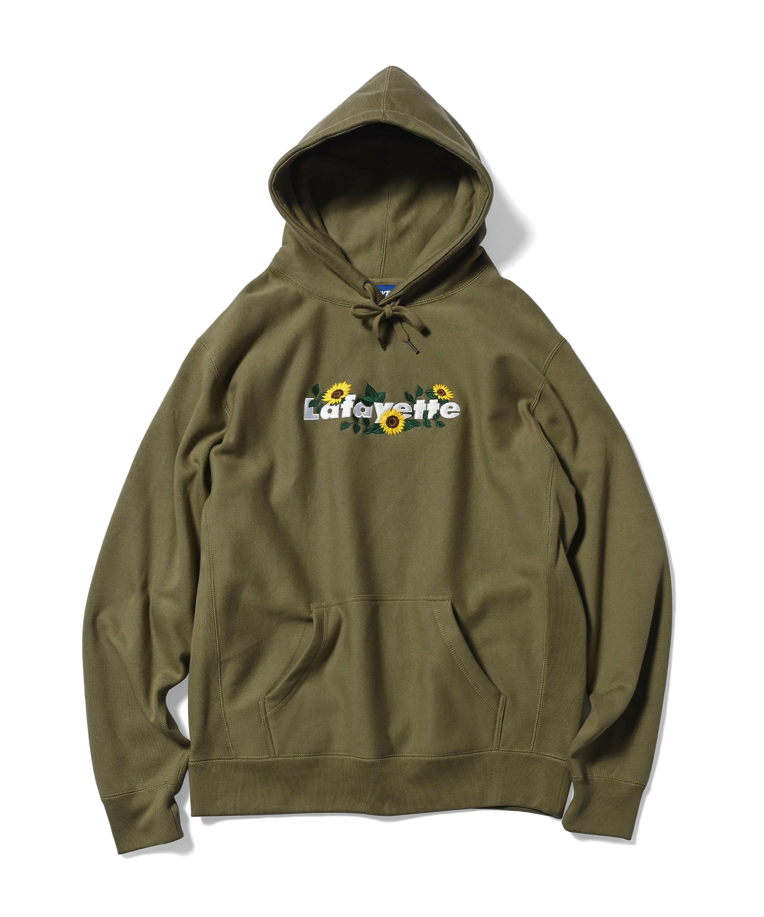 LFYT Lafayette Sunflower Logo Hoodie OLIVE LE22